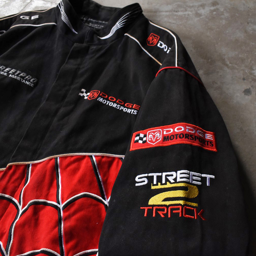 90’s DODGE “Spiderman” レーシングジャケット 251111H
