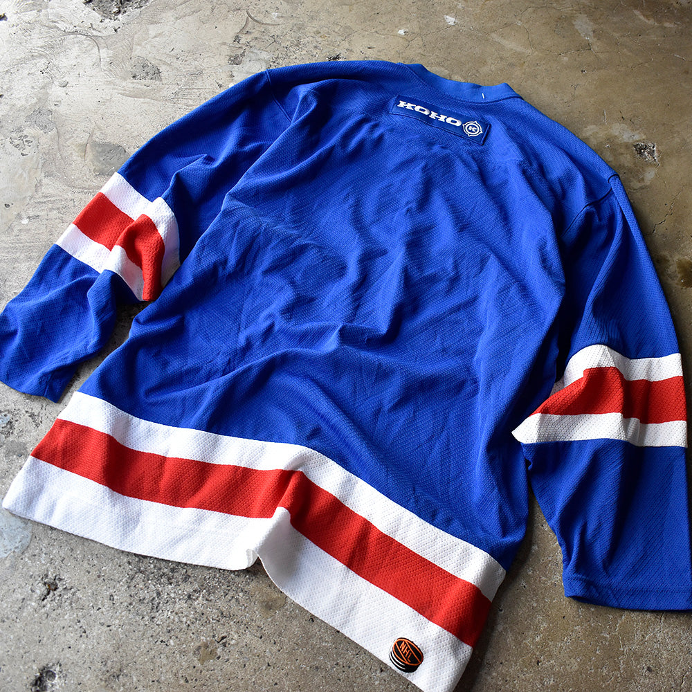 Y2K KOHO NHL “New York Rangers” ホッケーシャツ 250618H