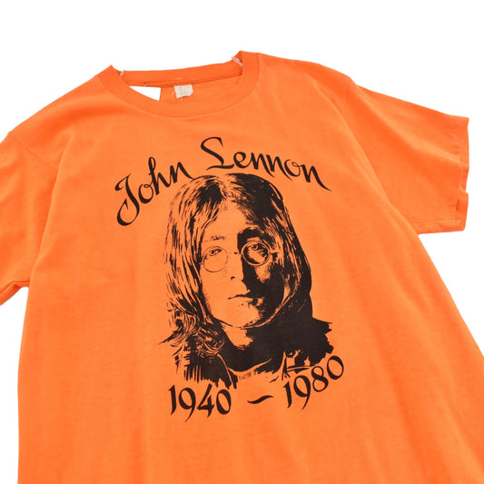 80's John Lennon "1940-1980" 追悼 Tシャツ 260428H