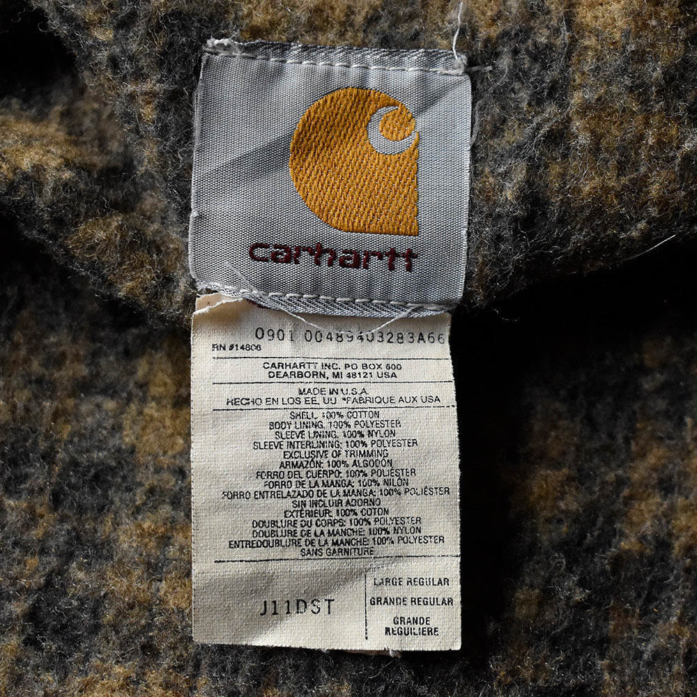 Y2K Carhartt デニム トラッカージャケット ブランケットライナー USA製 240211H