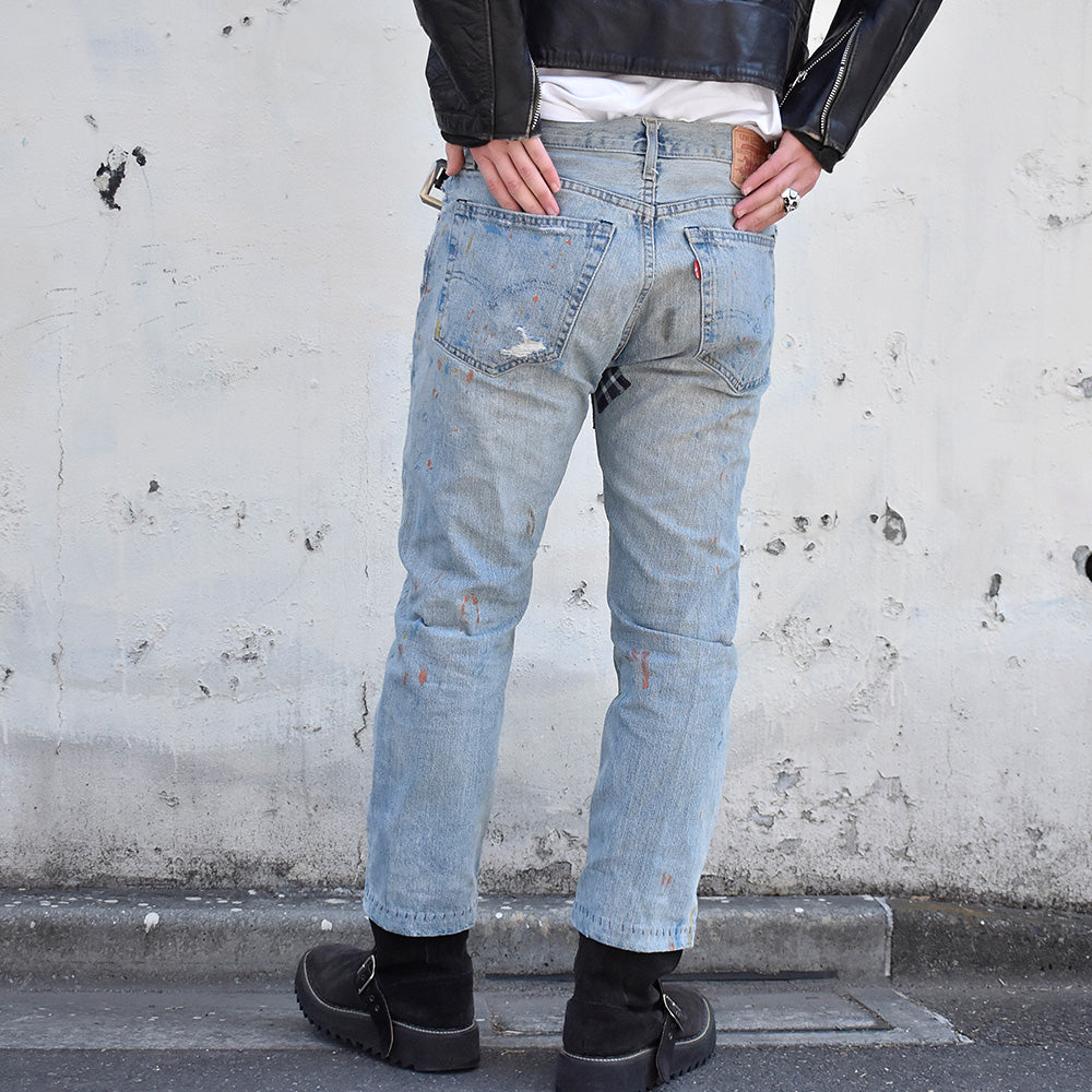 Levi's 505-0217 67's 505モデル カスタムデニムパンツ 240311H