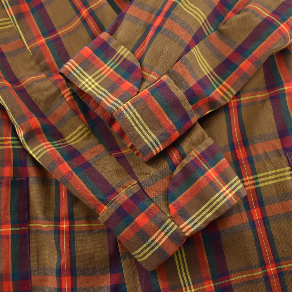 60's Roy Press by roytex チェックガウン 260227H