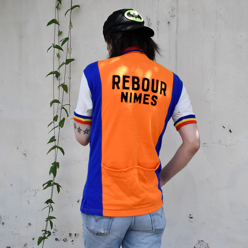 70's REBOUR NIMES サイクリングシャツ France製 240722