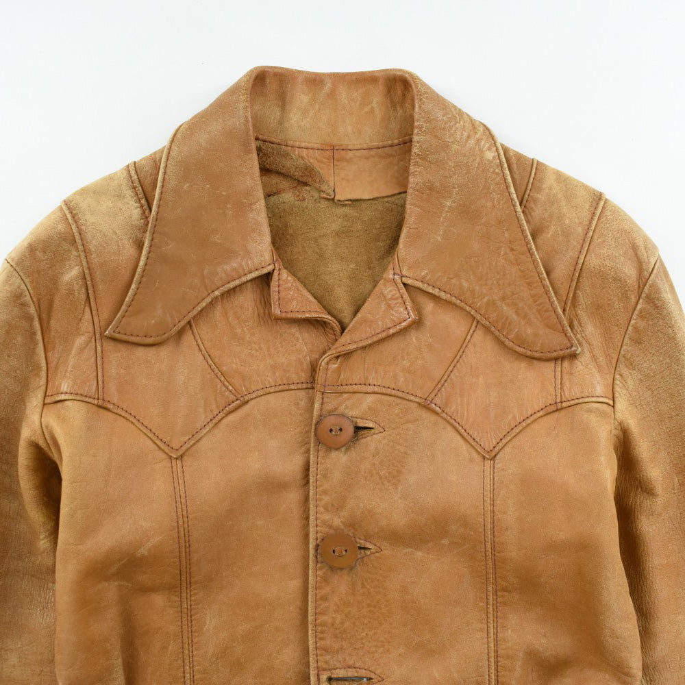 70's East West Musical Instruments "YUCCA" レザーコート  260109H