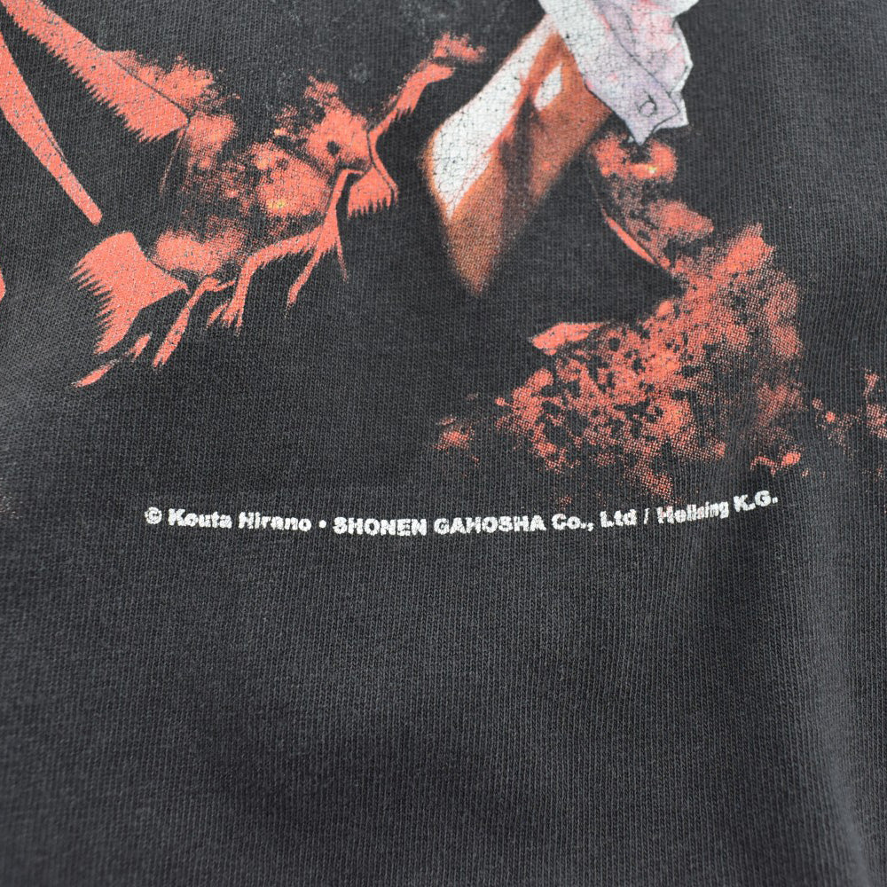 Y2K HELLSING "Alucard" ヘルシング アニメTシャツ 260807H