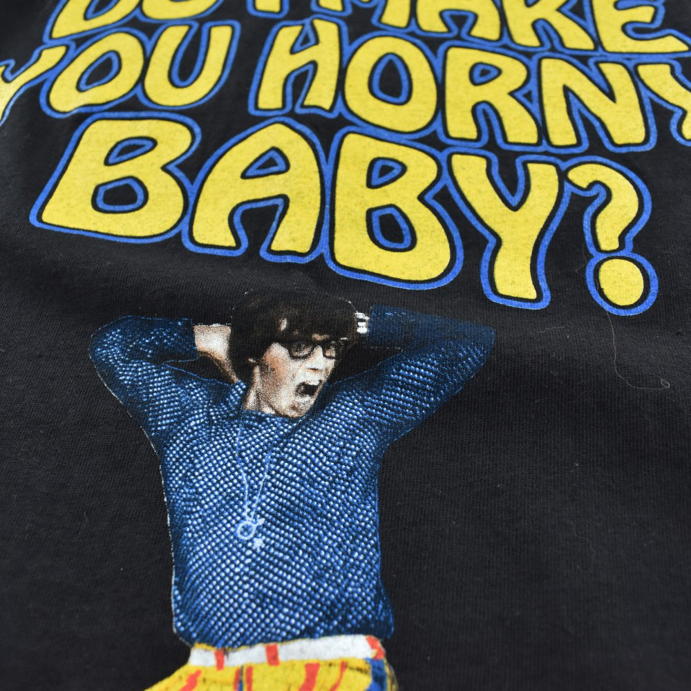 90's N.O.S. AUSTIN POWERS "DO I MAKE YOU HORNY, BABY?" ムービーT USA製 260915H