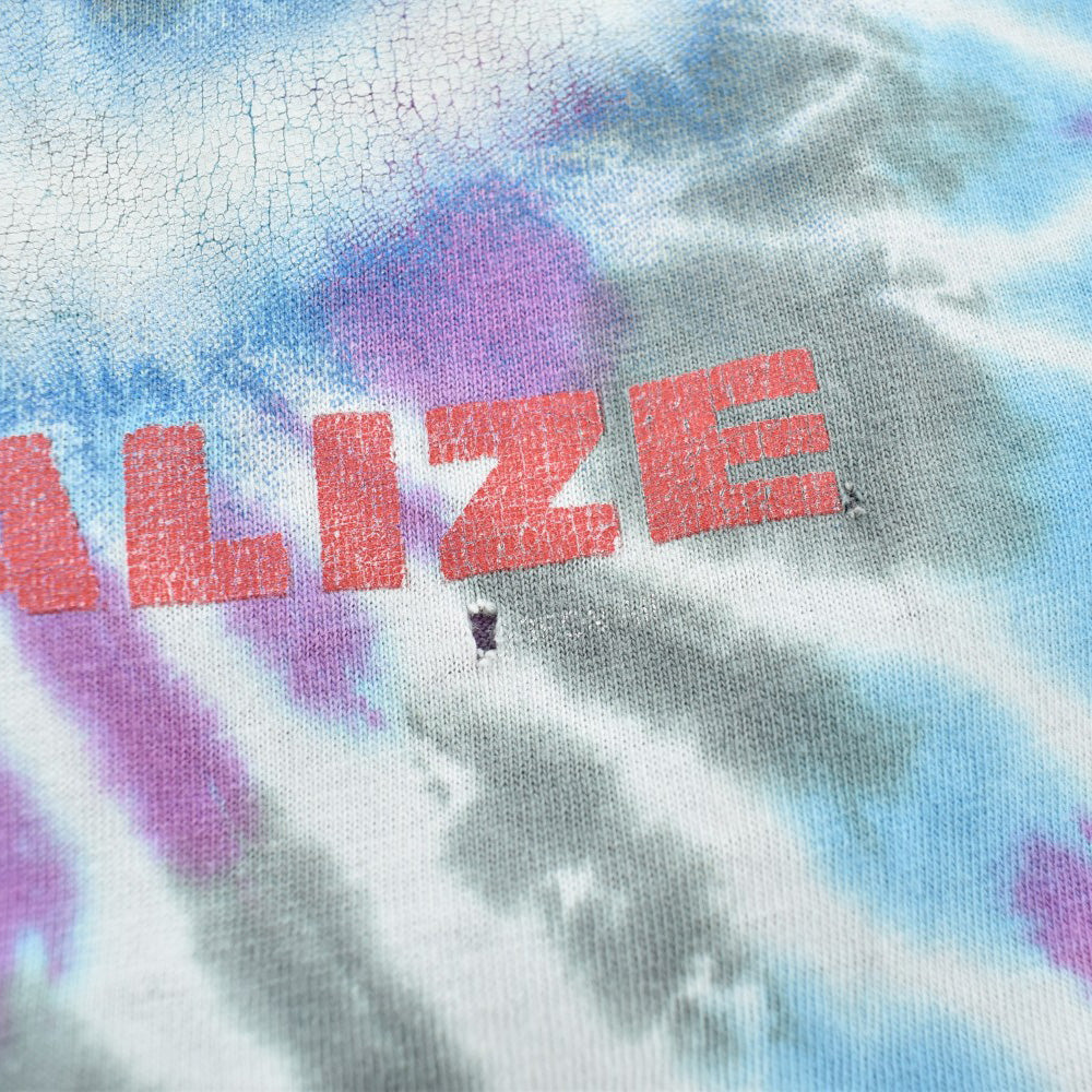 90's Def Leppard "Adrenalize" タイダイ ロックTシャツ USA製 260714H