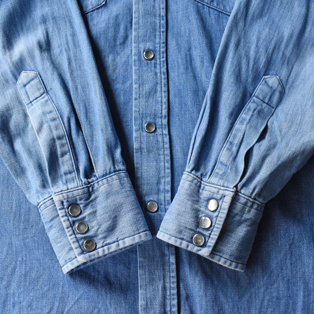 70’s Lee デニム ウェスタンシャツ 251007H