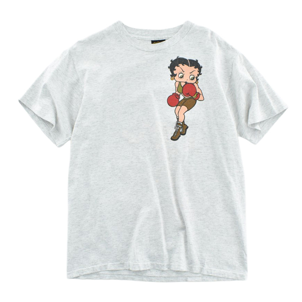 90's Betty Boop ボクシング 両面プリント キャラT USA製 260821H