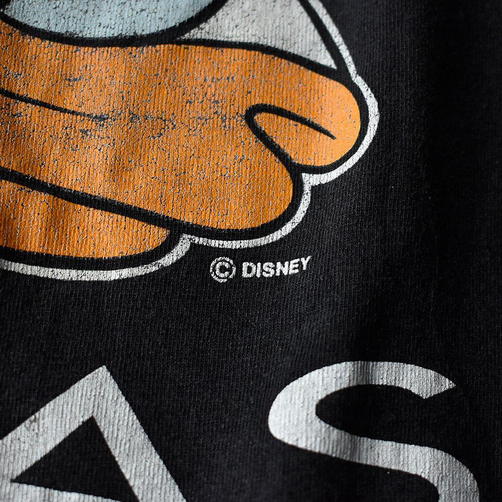 90's Disney “Donald Duck” TEXAS Tシャツ USA製 240819H