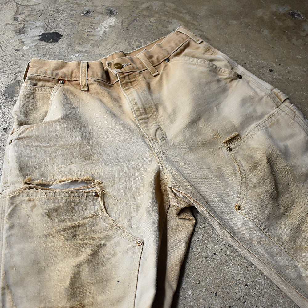 Y2K ダメージ！ Carhartt ダブルニー ダック ペインターパンツ USA製 240604H
