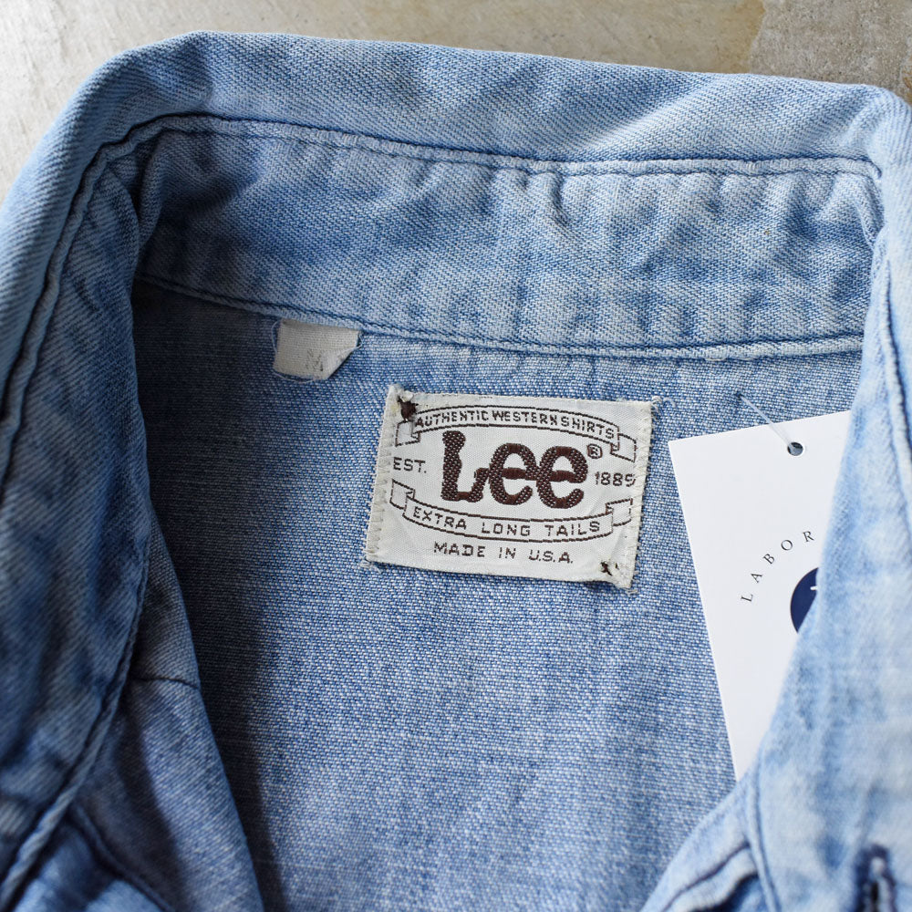 70’s Lee デニム ウェスタンシャツ 251007H