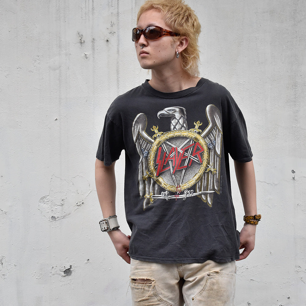 90's Slayer “A Week in the Abyss“ Tour Tシャツ 240606H