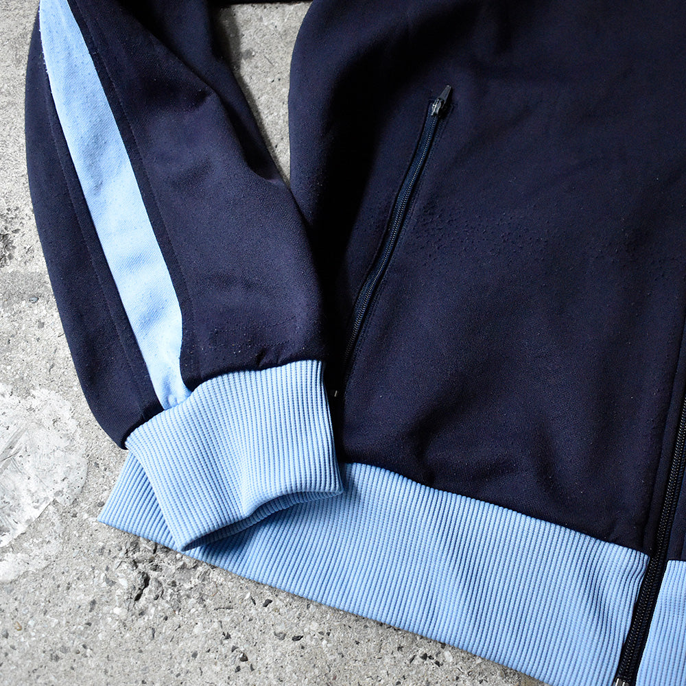 90's PUMA トラックジャケット ネイビー×スカイブルー 250626H