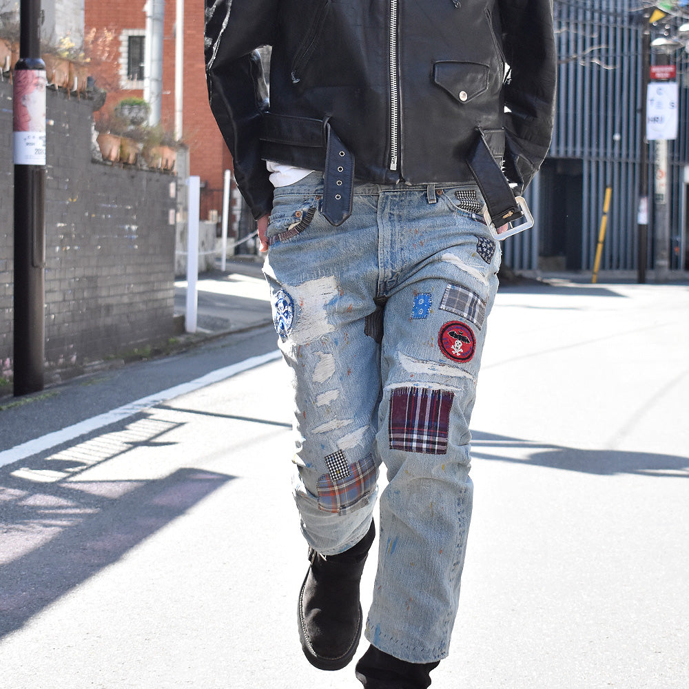Levi's 505-0217 67's 505モデル カスタムデニムパンツ 240311H