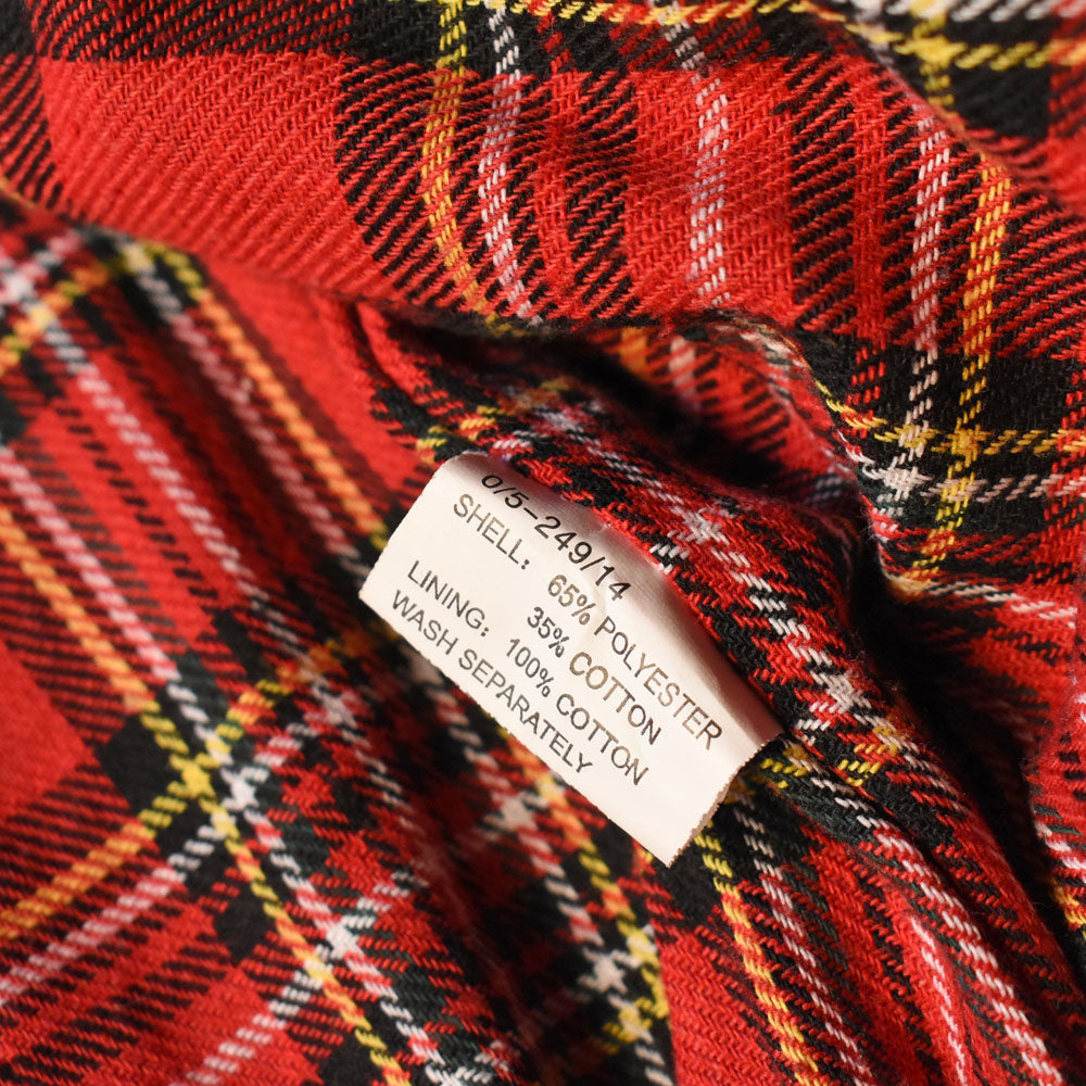 80’s Harrington Jacket  ネイビー × レッドタータンチェックライナー 250930H