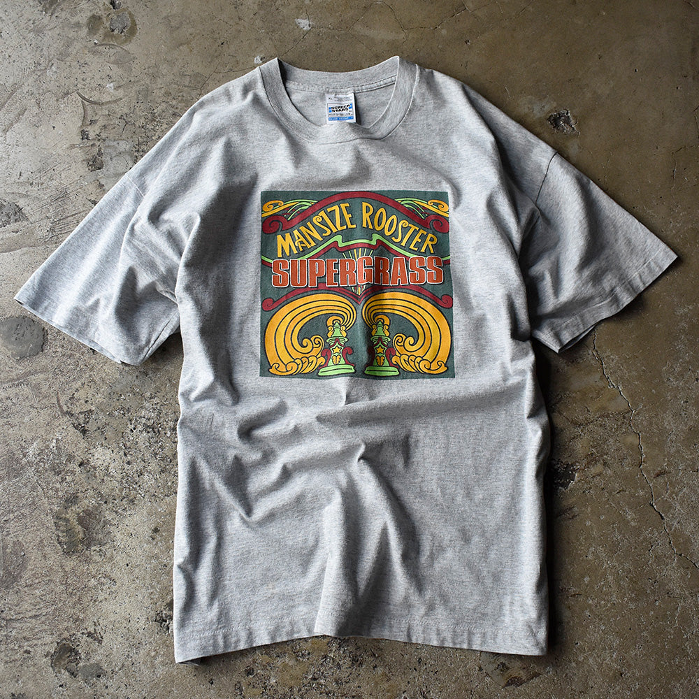 90's Supergrass “Mansize Rooster” Tシャツ 240805HYY