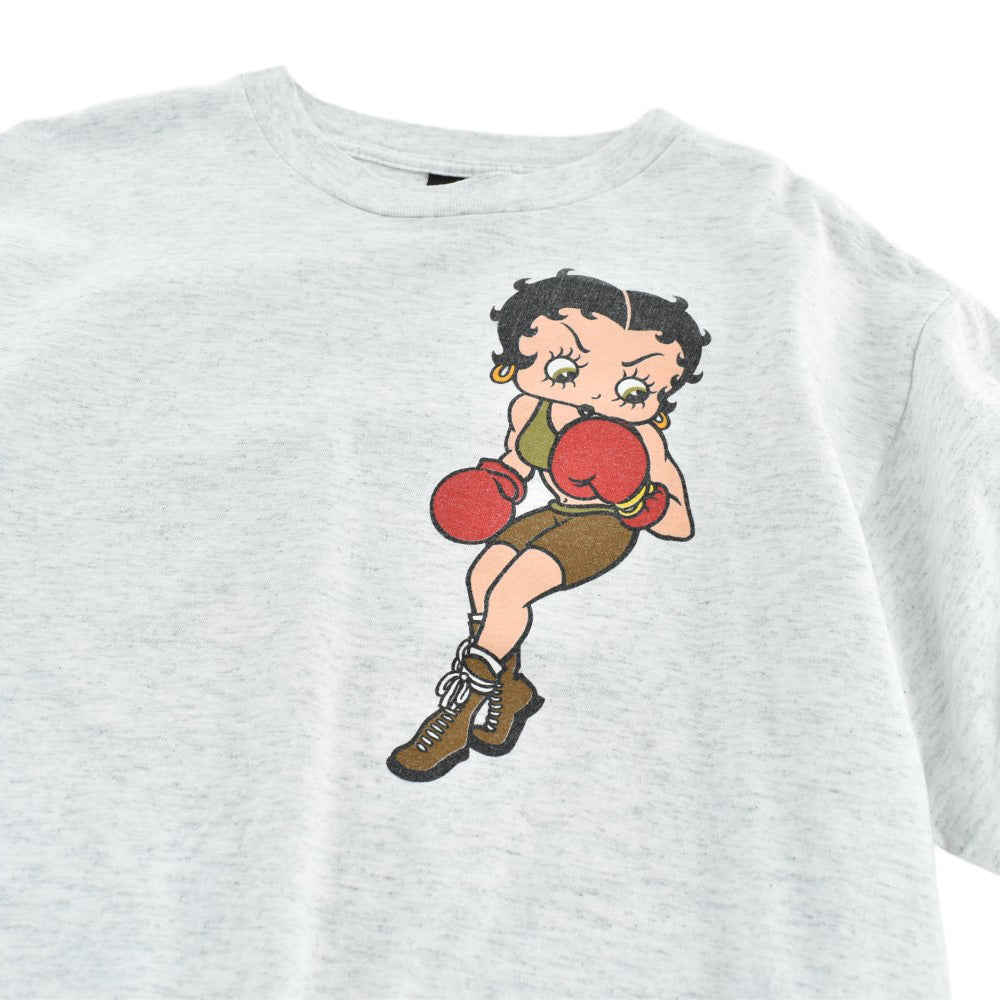 90's Betty Boop ボクシング 両面プリント キャラT USA製 260821H
