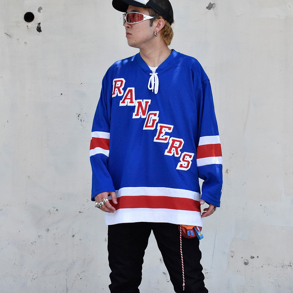 Y2K KOHO NHL “New York Rangers” ホッケーシャツ 250618H