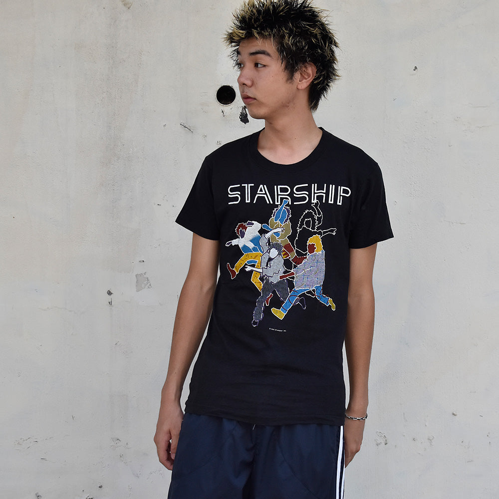 80's Starship “Knee Deep in the Hoopla” Tour ロック Tシャツ 250901H