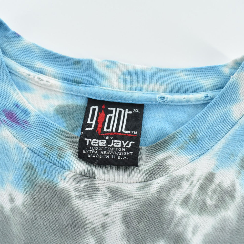 90's Def Leppard "Adrenalize" タイダイ ロックTシャツ USA製 260714H