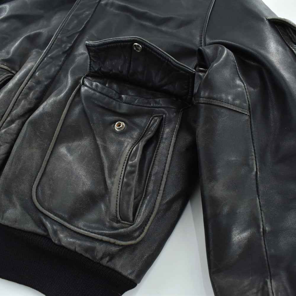 80’s Hein Gericke × Harley-Davidson レザー ライダースジャケット 261027H