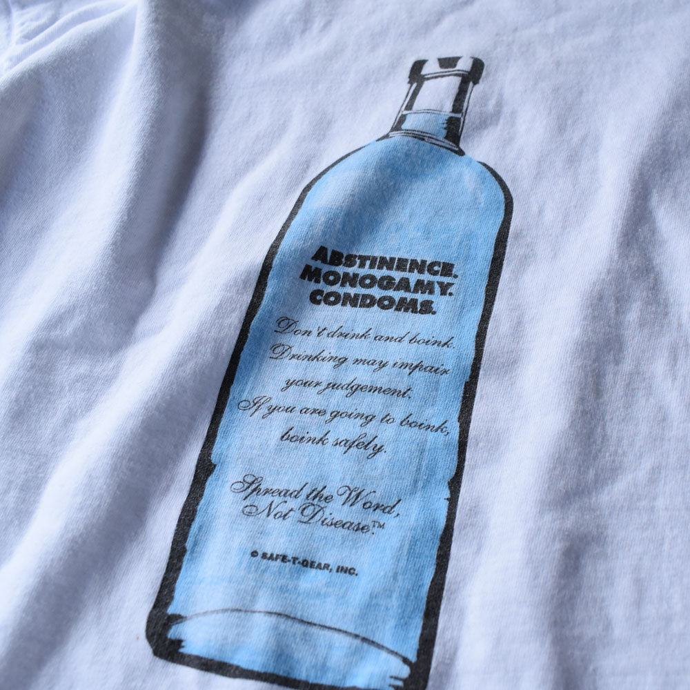 90’s SAFE-T-GEAR “ABSOLUTE SAFETY” AIDS Tシャツ  USA製 250916