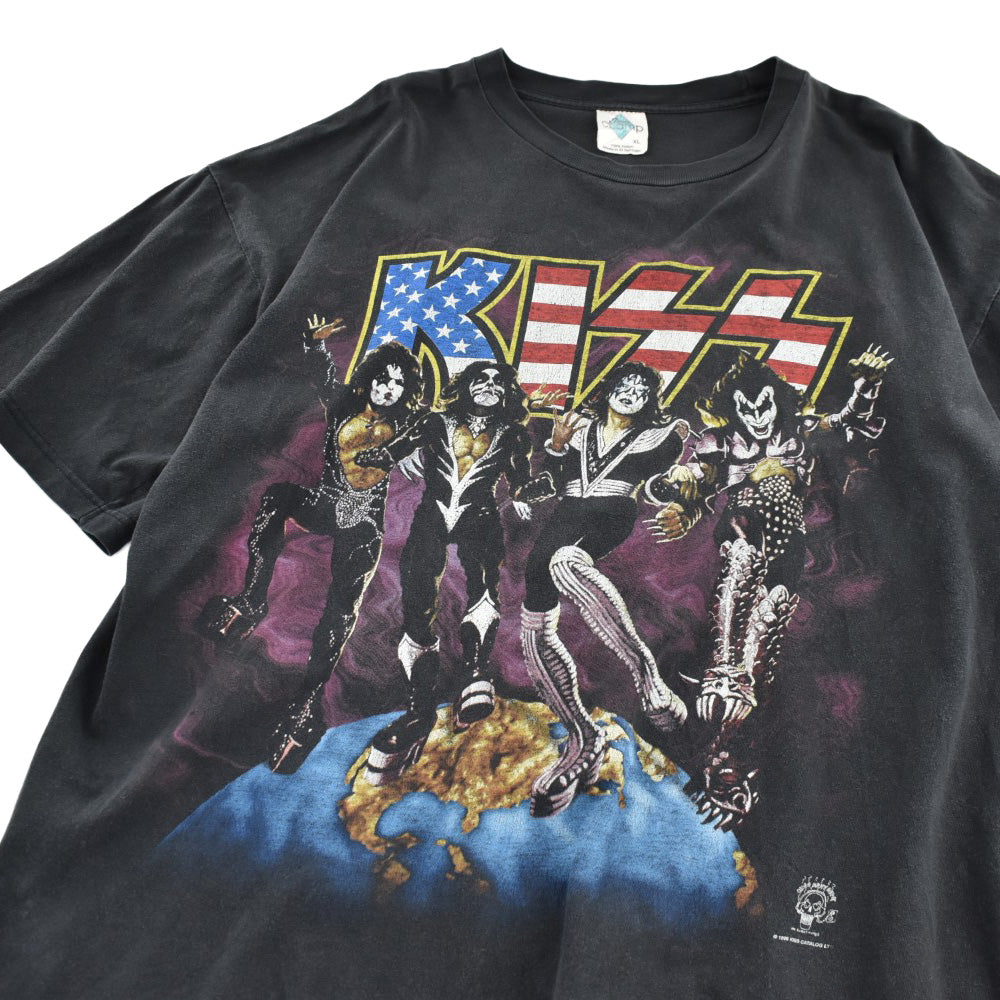 90's KISS "Alive/Worldwide Tour '96" ハードロック ツアーTシャツ 260707H