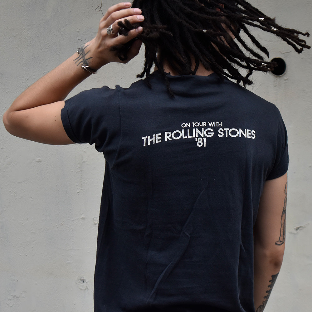 80's　The Rolling Stones/ローリング・ストーンズ　1981 American Tour　"JOVAN" Tee　230907HYY
