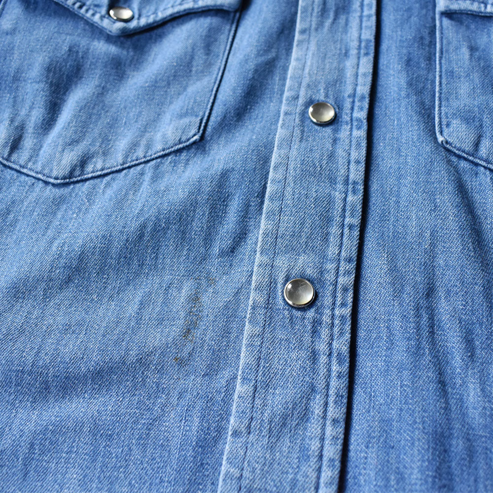 70’s Lee デニム ウェスタンシャツ 251007H