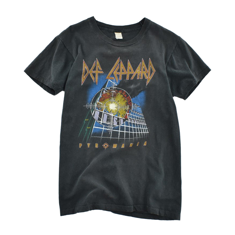 80's Def Leppard "Pyromania" ヘヴィメタル ロックTシャツ 260626H