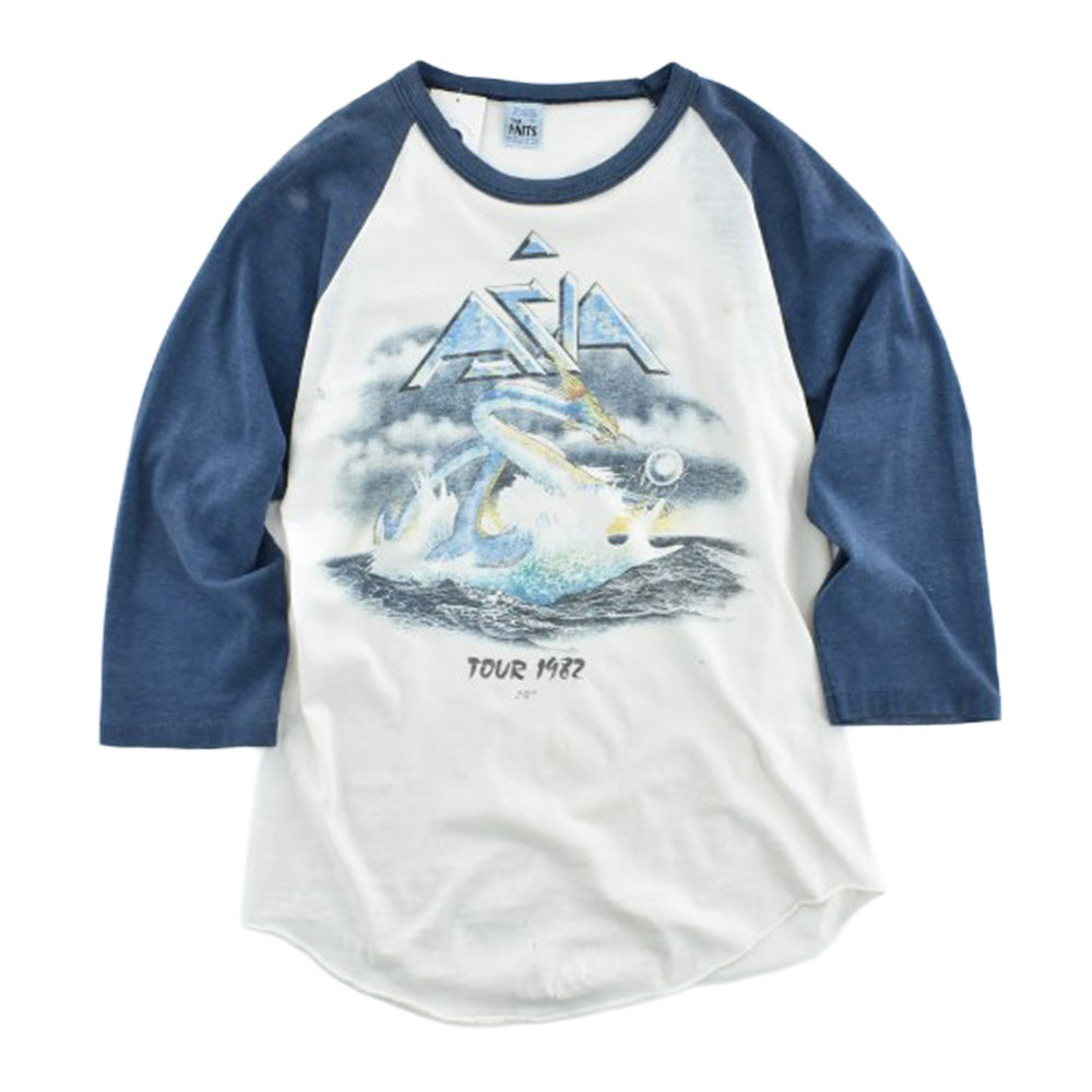 80's ASIA “Tour 1982” ラグラン ロックTシャツ 260602H