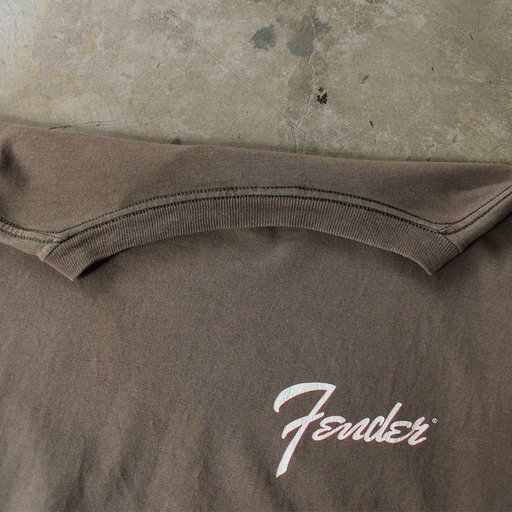 90’s Fender ギター ロゴ Tシャツ USA製 250519
