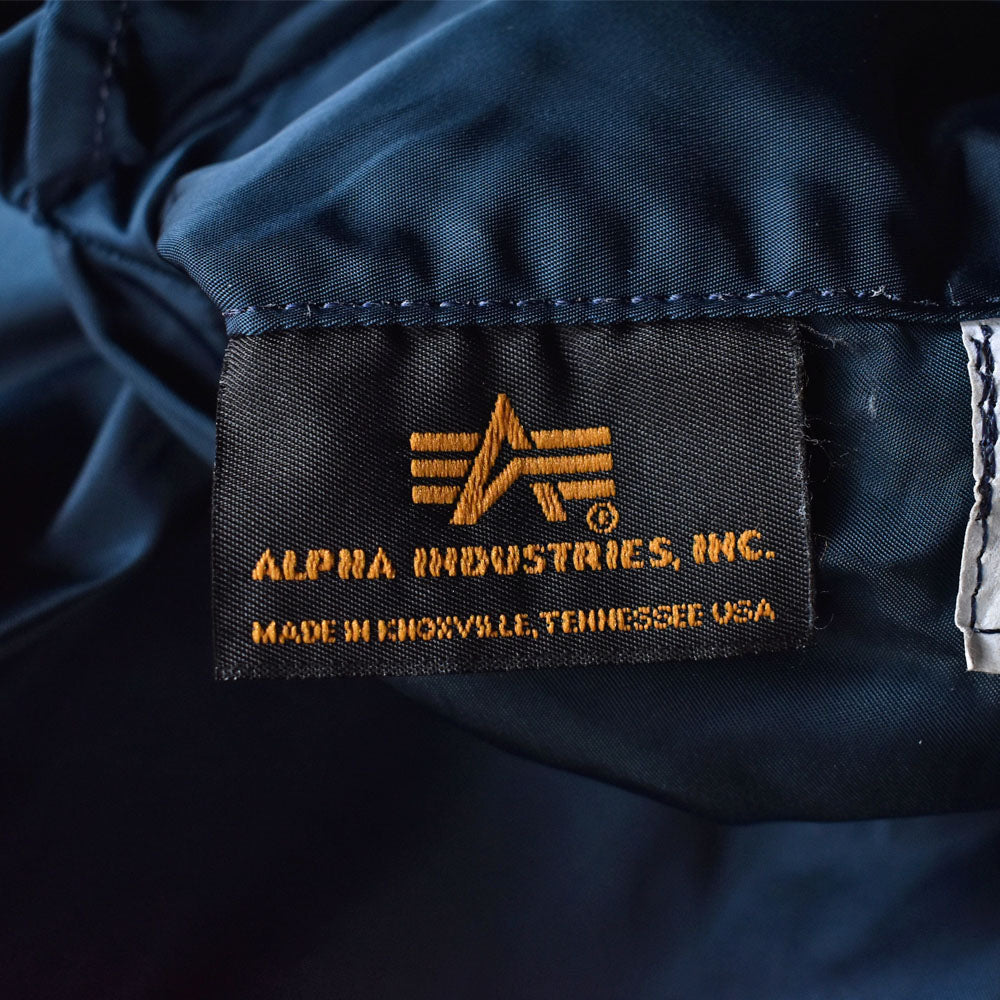 Y2K ALPHA INDUSTRIES L-2B ワッペン付き フライトジャケット 240508