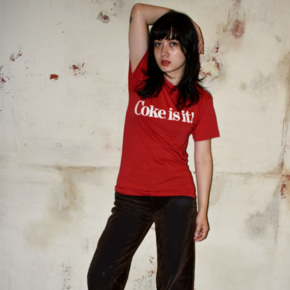 80’s SIGNAL “Coca-Cola/Coke is it !” 企業ロゴ プロモーション Tシャツ USA製 250912H