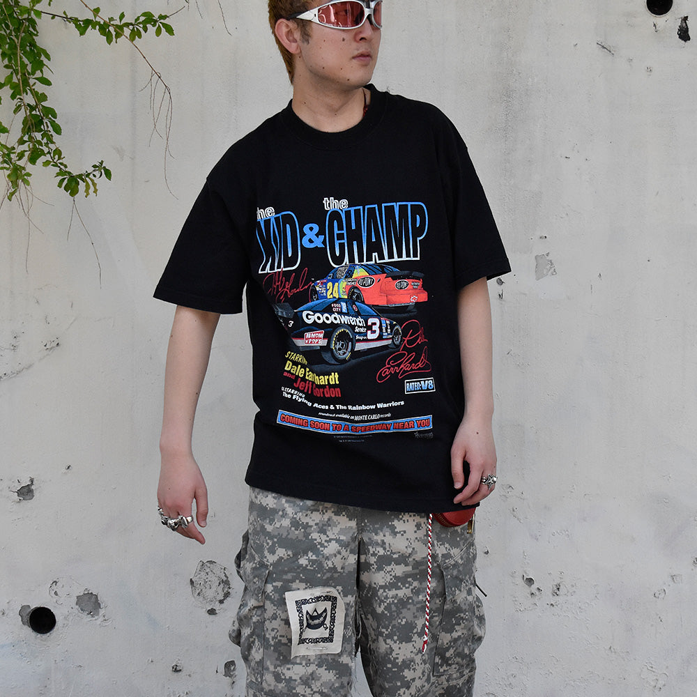 90's THE KID＆THECHAMP レーシングTシャツ USA製 250521H