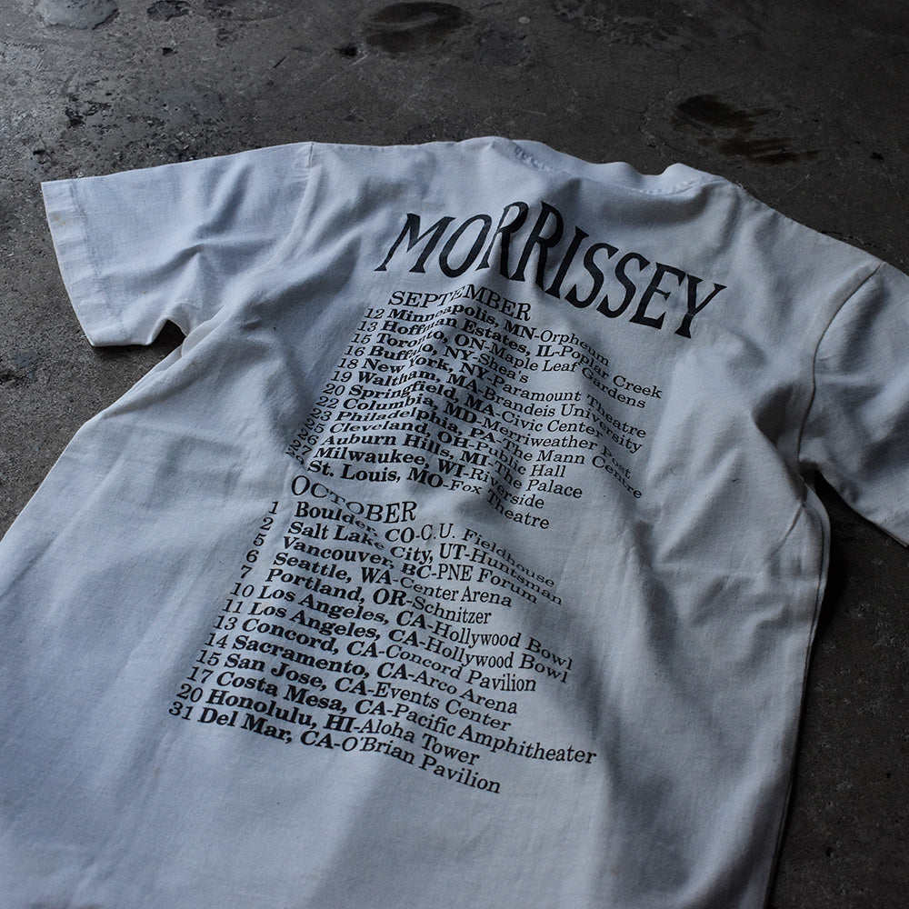 90's　The Smith　Morrissey/モリッシー　 overprint！ フォトTour Tee　230810H