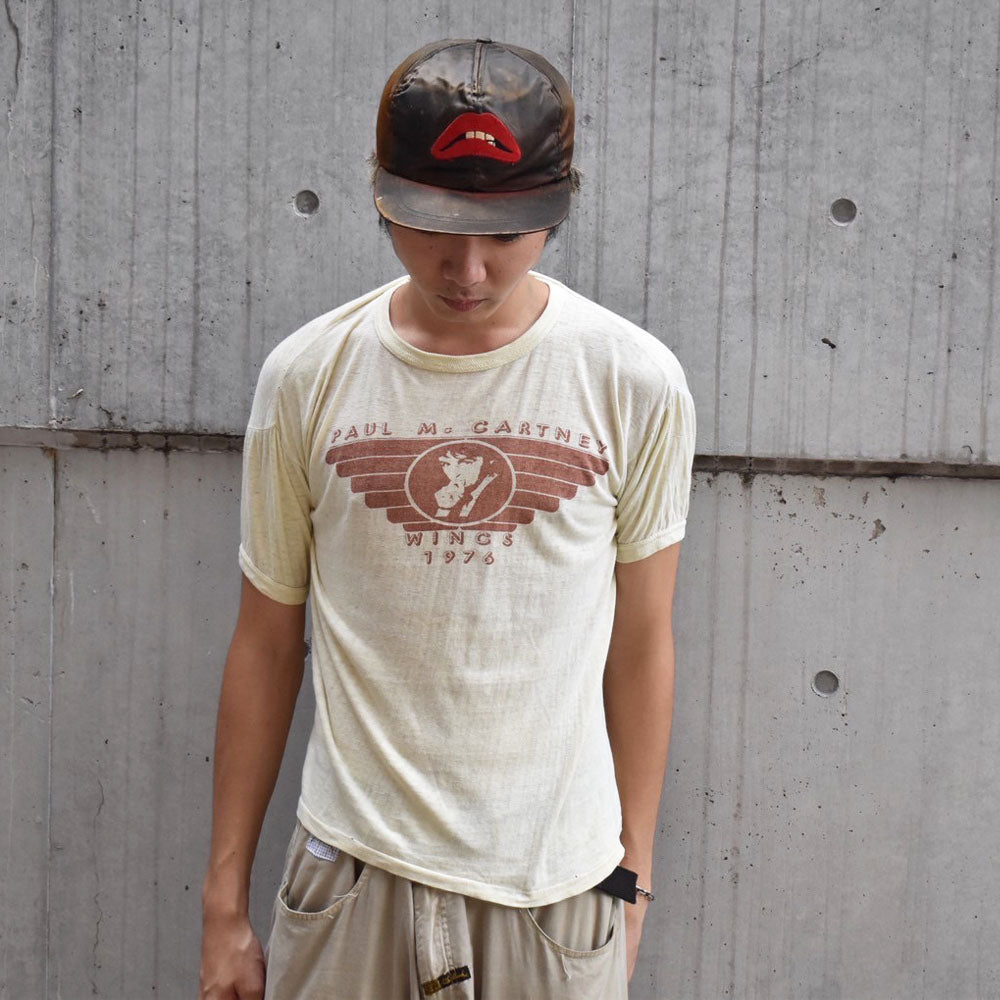 70’s Paul McCartney & Wings “Wings Over America” Tour ロック Tシャツ 250916