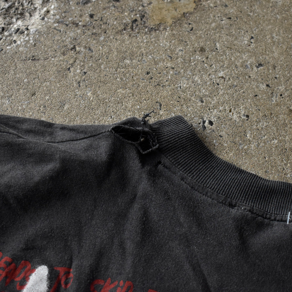90's SKID ROW "I SURVIVED SKID ROW LIVE" ロック Tシャツ 250724H