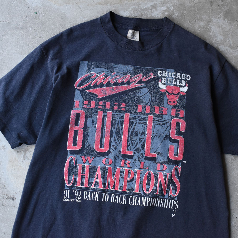 90’s DELTA “NBA Chicago Bulls” ロゴ Tシャツ USA製 250608