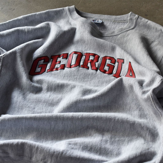 90’s Champion “GEORGIA” RWスウェット USA製 231001