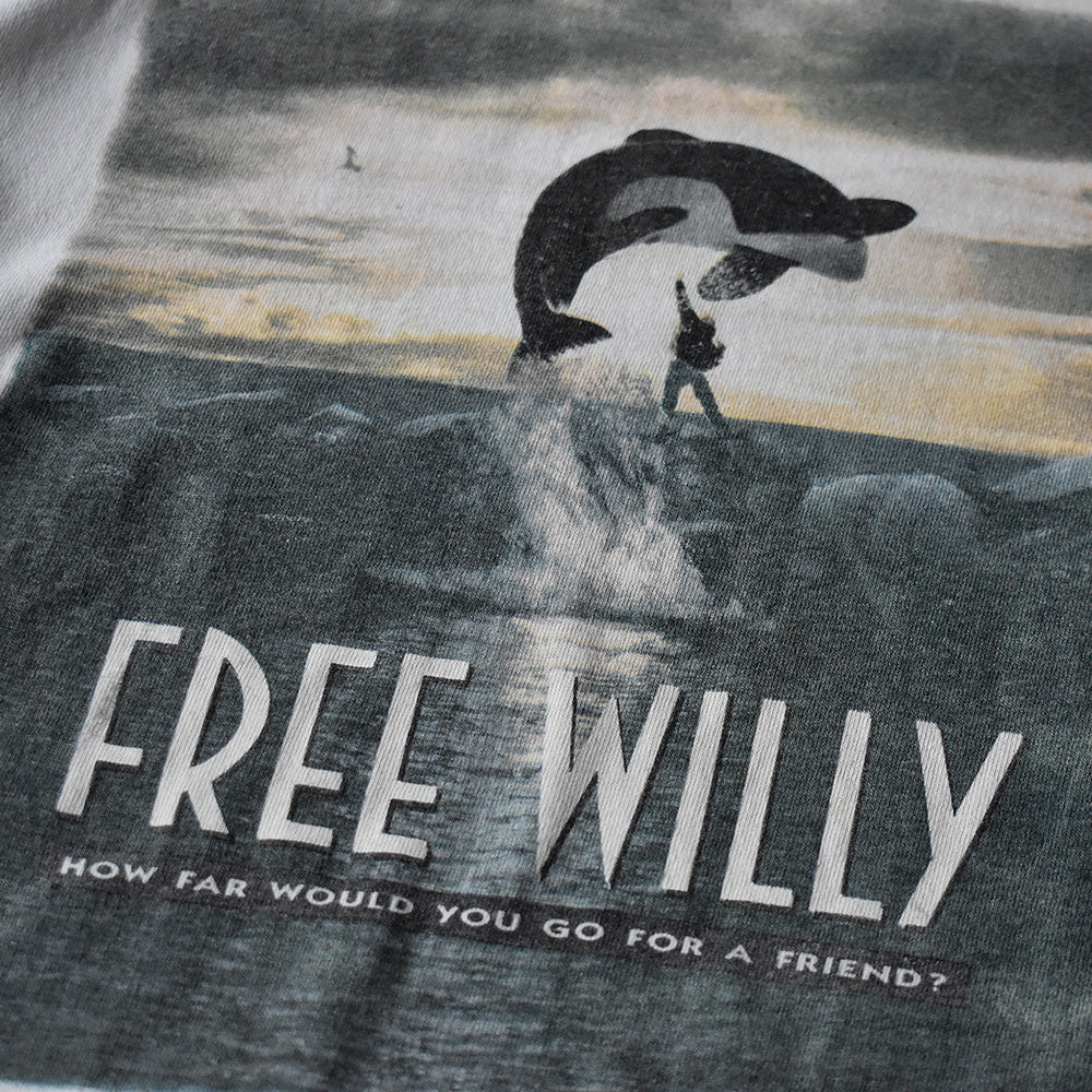 90's “Free Willy“ movie Tシャツ 250605H