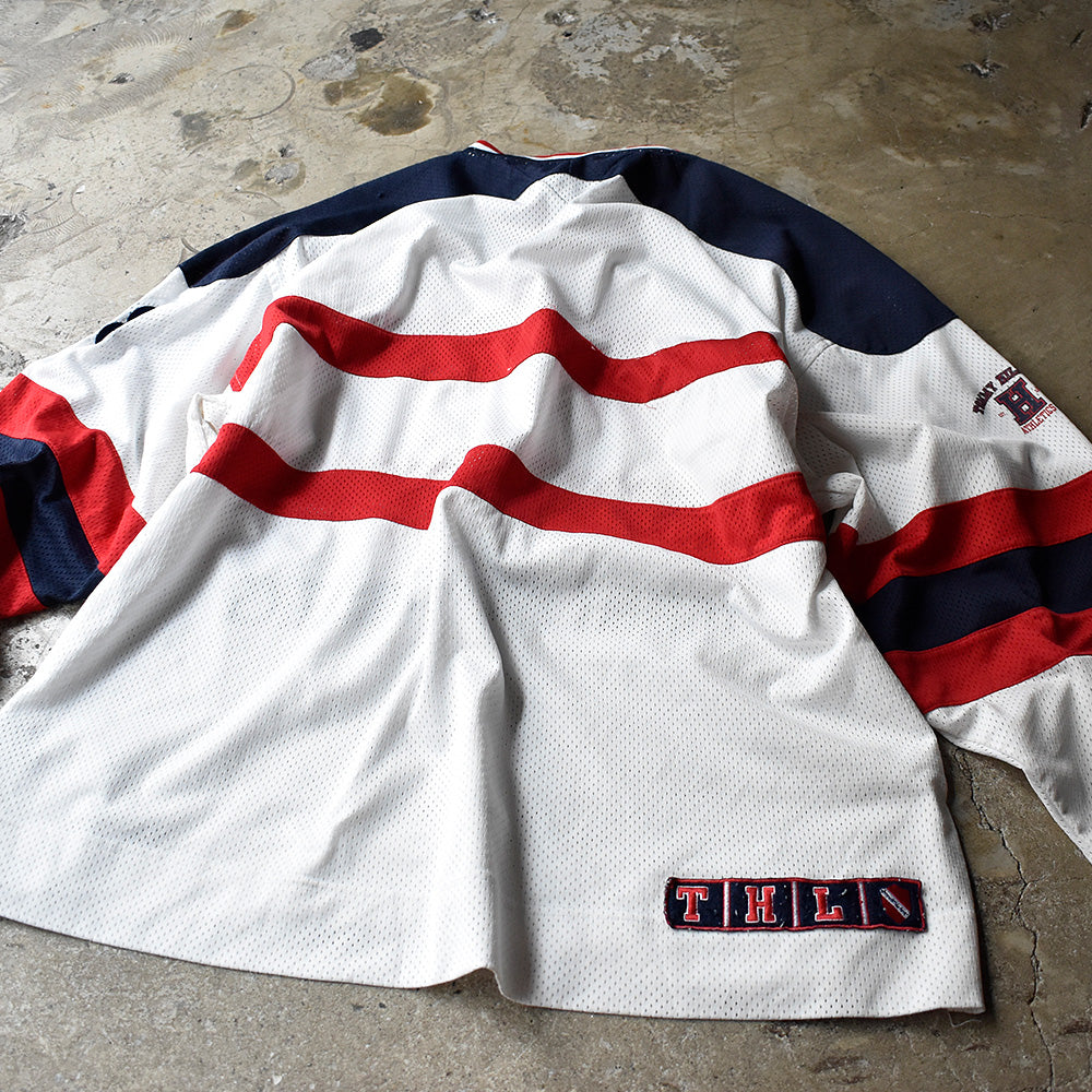 90's TOMMY HILFIGER ホッケーシャツ 240606H