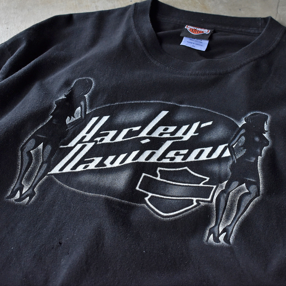 Harley-Davidson/ハーレー・ダビッドソン 袖プリ！ ロンT　230622