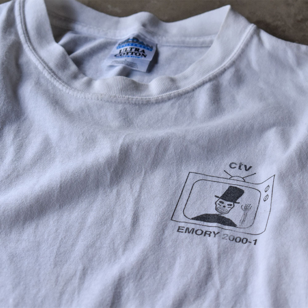 Y2K COMPLEX TELEVISION ブートレグ キャラ Tシャツ 240603