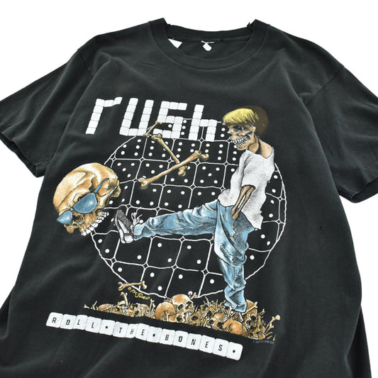 90’s RUSH × Pushead “Roll The Bones” ロックTシャツ 260529HFK2