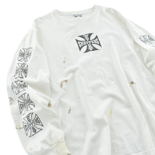 Y2K West Coast Choppers JESSE WHO? バイカー ロンT 260929H