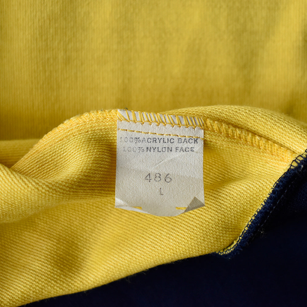 70's～ COURT CASUALS “ロケットTALON” イエロー×ネイビー！ トラックジャケット USA製 250522H