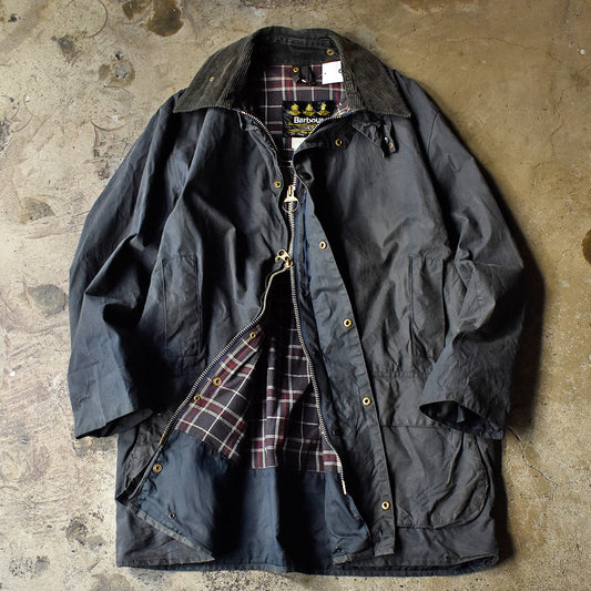 90's Barbour “BORDER” オイルドジャケット 旧3ワラント イングランド製 231124H