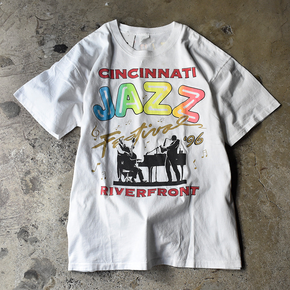 90's “Cincinnati Jazz Festival '96” Tシャツ 240126H